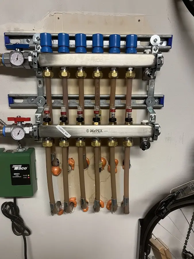 Plumber performing Leak Detection at a residential property in Plattsmouth